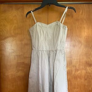 Size 4 tan dress from H&M